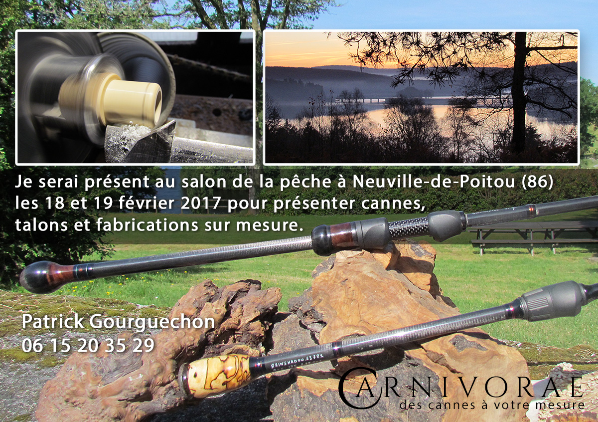 flyer 2017 fevrier salon peche Neuville de Poitou